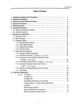 Предварительный просмотр 4 страницы Toshiba Tosvert VF-A5 Instruction Manual