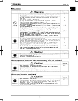 Предварительный просмотр 6 страницы Toshiba TOSVERT VF-AS1 Series Instruction Manual