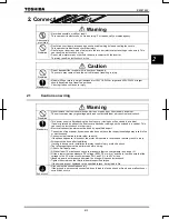 Предварительный просмотр 43 страницы Toshiba TOSVERT VF-AS1 Series Instruction Manual