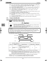 Предварительный просмотр 102 страницы Toshiba TOSVERT VF-AS1 Series Instruction Manual