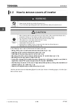 Предварительный просмотр 44 страницы Toshiba TOSVERT VF-AS3 Instruction Manual