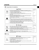 Preview for 5 page of Toshiba TOSVERT VF-S11 Instruction Manual