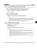 Preview for 133 page of Toshiba TOSVERT VF-S11 Instruction Manual