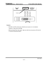 Preview for 52 page of Toshiba TP3000 Instruction Manual