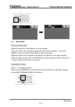 Preview for 63 page of Toshiba TP3000 Instruction Manual