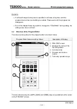 Preview for 70 page of Toshiba TP3000 Instruction Manual