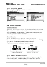 Preview for 79 page of Toshiba TP3000 Instruction Manual