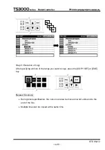 Preview for 86 page of Toshiba TP3000 Instruction Manual