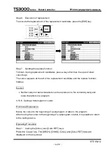 Preview for 95 page of Toshiba TP3000 Instruction Manual