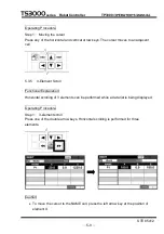 Preview for 110 page of Toshiba TP3000 Instruction Manual