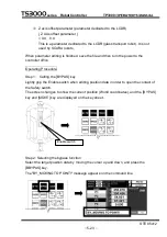 Preview for 124 page of Toshiba TP3000 Instruction Manual