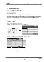 Preview for 127 page of Toshiba TP3000 Instruction Manual