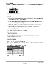 Preview for 130 page of Toshiba TP3000 Instruction Manual