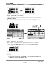 Preview for 131 page of Toshiba TP3000 Instruction Manual