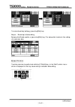 Preview for 134 page of Toshiba TP3000 Instruction Manual