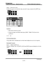 Preview for 146 page of Toshiba TP3000 Instruction Manual