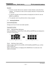 Preview for 173 page of Toshiba TP3000 Instruction Manual