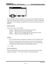 Preview for 182 page of Toshiba TP3000 Instruction Manual