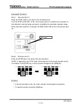 Preview for 183 page of Toshiba TP3000 Instruction Manual