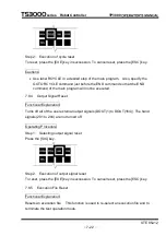 Preview for 189 page of Toshiba TP3000 Instruction Manual