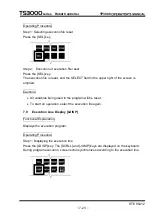 Preview for 190 page of Toshiba TP3000 Instruction Manual