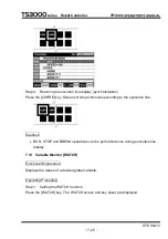 Preview for 192 page of Toshiba TP3000 Instruction Manual