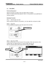 Preview for 202 page of Toshiba TP3000 Instruction Manual