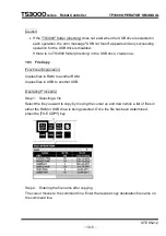 Preview for 221 page of Toshiba TP3000 Instruction Manual