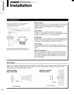 Предварительный просмотр 4 страницы Toshiba TP48C70 Owner'S Manual