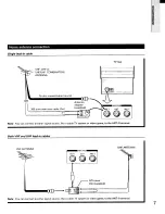 Предварительный просмотр 7 страницы Toshiba TP48C70 Owner'S Manual