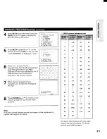 Предварительный просмотр 21 страницы Toshiba TP48C70 Owner'S Manual