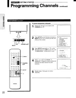 Предварительный просмотр 22 страницы Toshiba TP48C70 Owner'S Manual