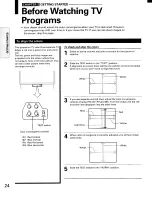 Предварительный просмотр 24 страницы Toshiba TP48C70 Owner'S Manual