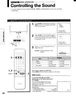 Предварительный просмотр 30 страницы Toshiba TP48C70 Owner'S Manual