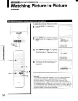 Предварительный просмотр 36 страницы Toshiba TP48C70 Owner'S Manual