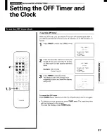 Предварительный просмотр 37 страницы Toshiba TP48C70 Owner'S Manual