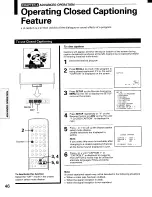 Предварительный просмотр 46 страницы Toshiba TP48C70 Owner'S Manual