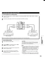 Предварительный просмотр 53 страницы Toshiba TP48C70 Owner'S Manual