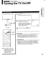 Предварительный просмотр 19 страницы Toshiba TP48C90 Owner'S Manual