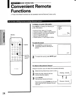 Предварительный просмотр 28 страницы Toshiba TP48C90 Owner'S Manual