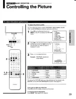 Предварительный просмотр 29 страницы Toshiba TP48C90 Owner'S Manual