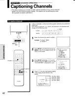 Предварительный просмотр 42 страницы Toshiba TP48C90 Owner'S Manual