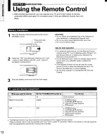 Предварительный просмотр 12 страницы Toshiba TP48D50 Owner'S Manual