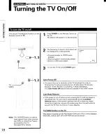 Предварительный просмотр 18 страницы Toshiba TP48D50 Owner'S Manual