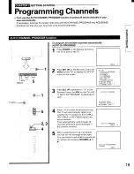 Предварительный просмотр 19 страницы Toshiba TP48D50 Owner'S Manual