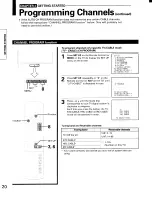 Предварительный просмотр 20 страницы Toshiba TP48D50 Owner'S Manual