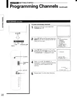 Предварительный просмотр 22 страницы Toshiba TP48D50 Owner'S Manual