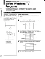 Предварительный просмотр 24 страницы Toshiba TP48D50 Owner'S Manual