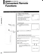 Предварительный просмотр 26 страницы Toshiba TP48D50 Owner'S Manual