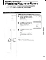 Предварительный просмотр 33 страницы Toshiba TP48D50 Owner'S Manual